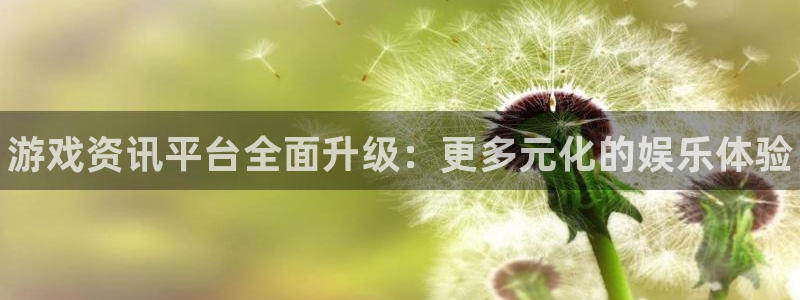 高德娱乐网页登录入口：游戏资讯平台全面升级：更多元化的娱乐体